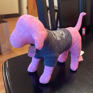 Pink Plush Dog